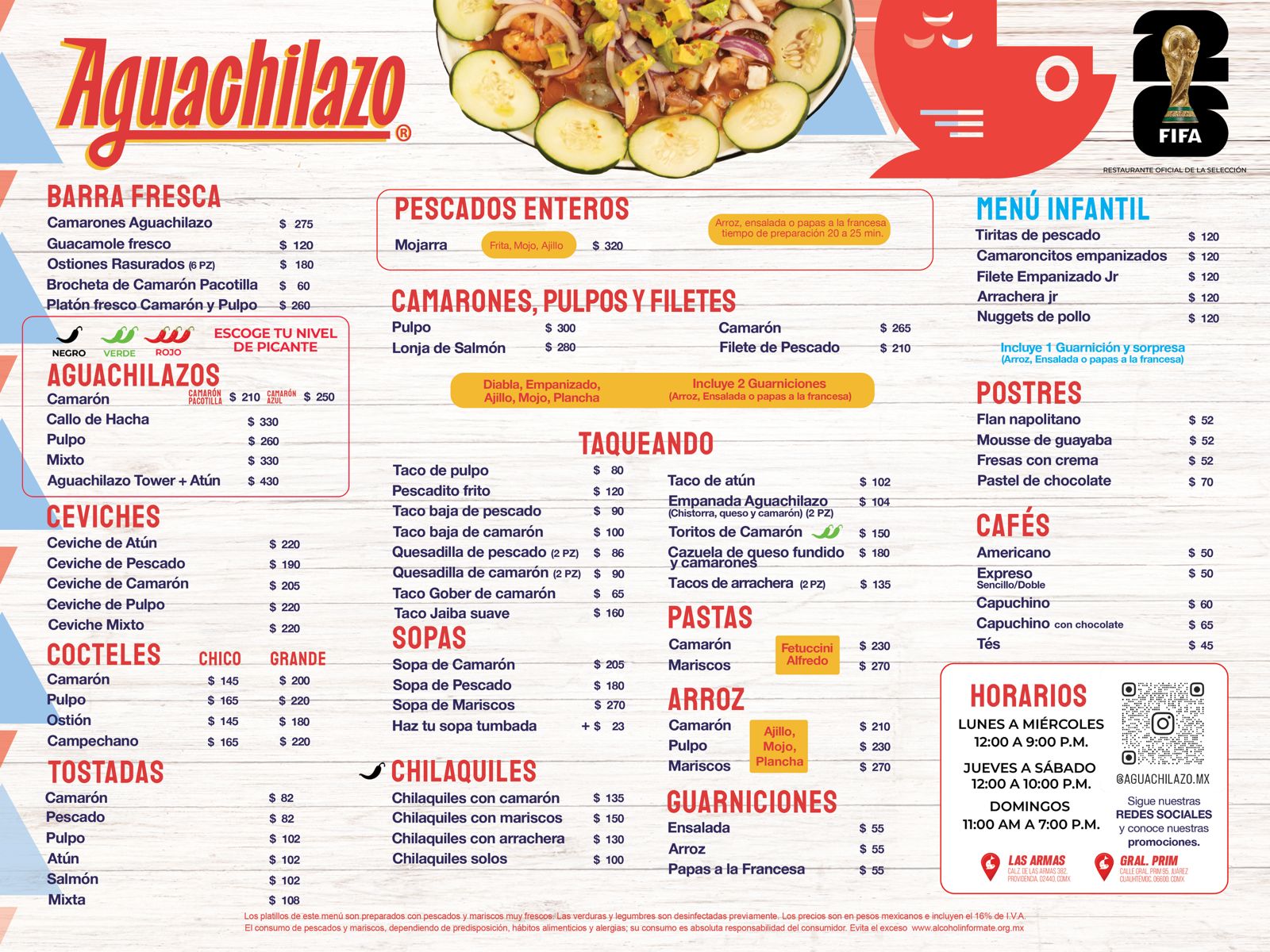 Aguachilazo general prim